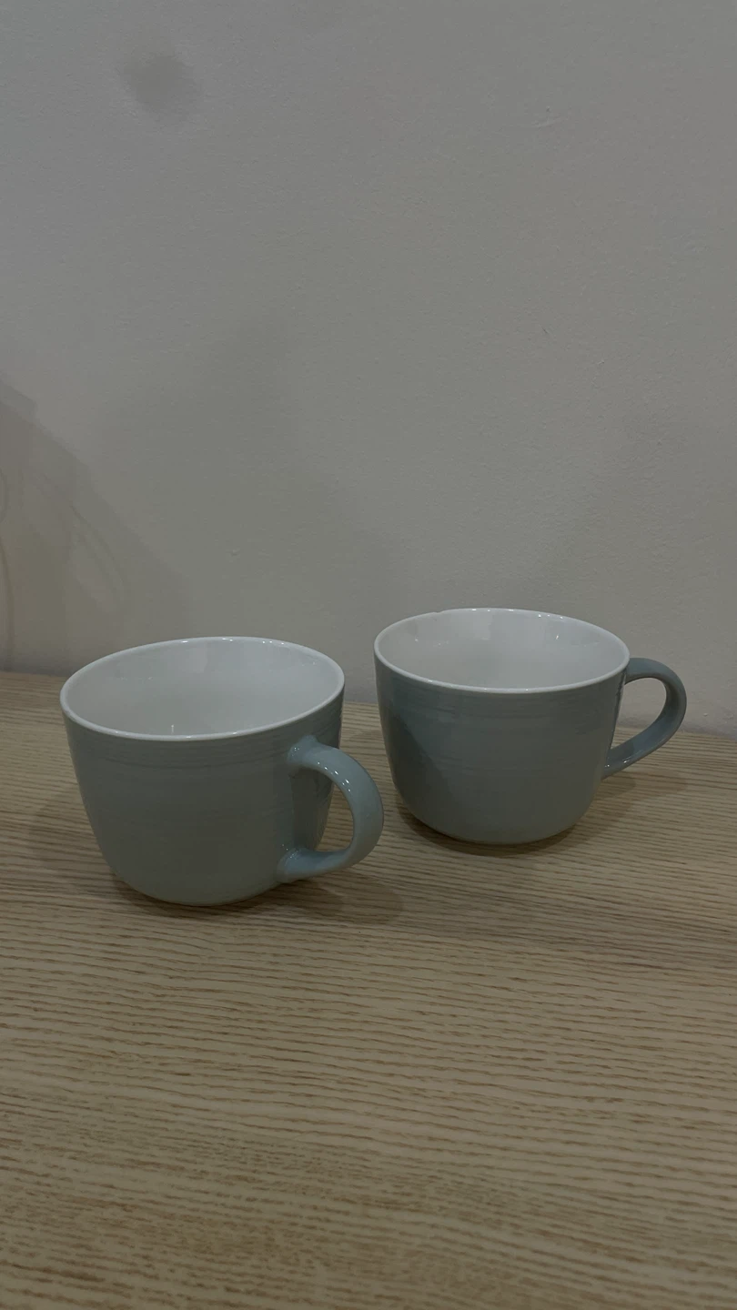 Set of 2 Ceramic Mugs