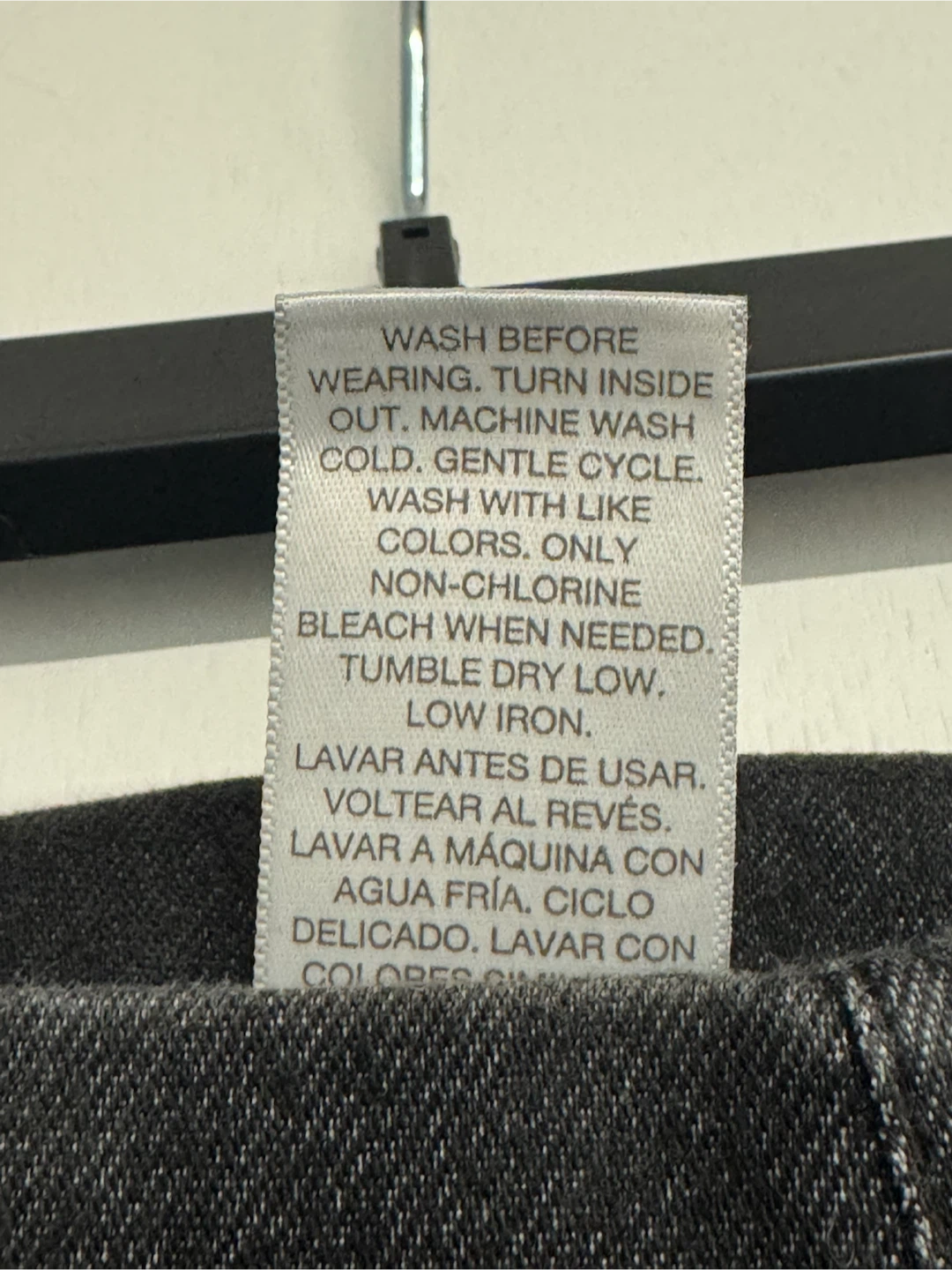 Time and Tru Black Denim Leggings - photo 3
