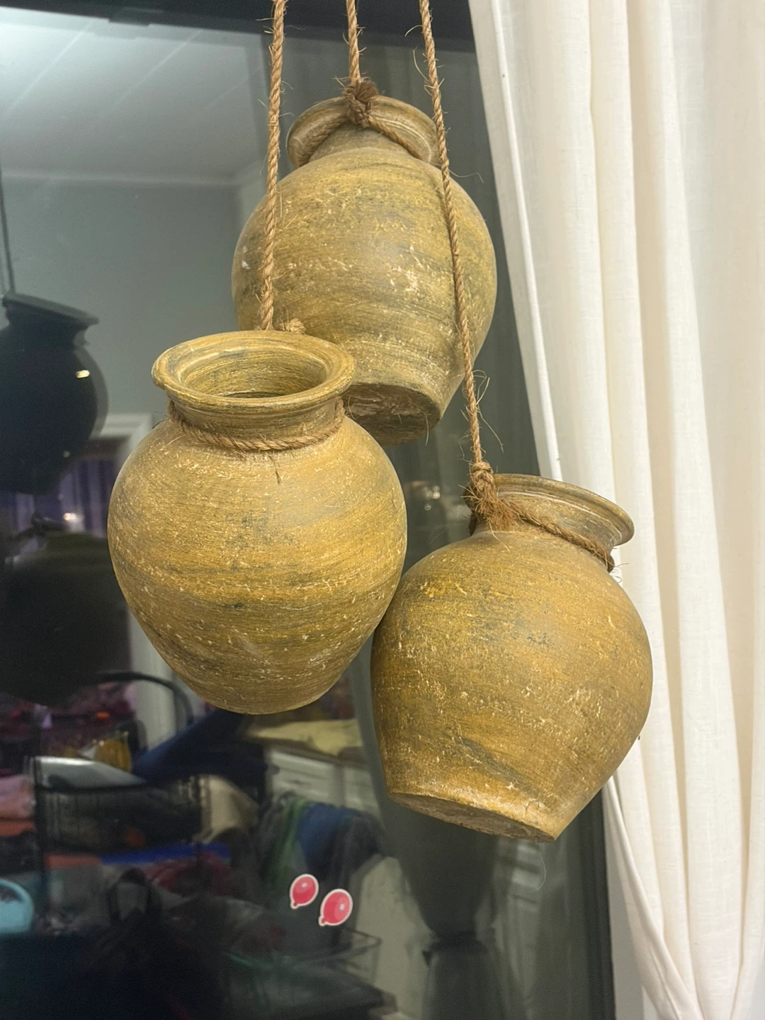 Hanging Terracotta Pot Set
