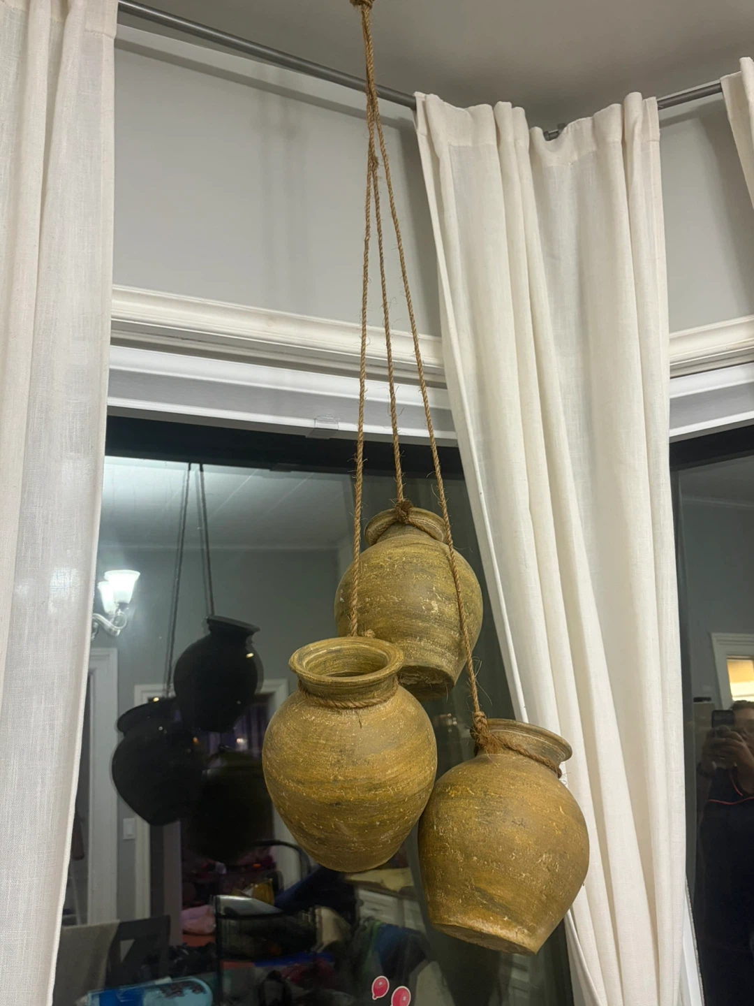 Hanging Terracotta Pot Set - photo 2