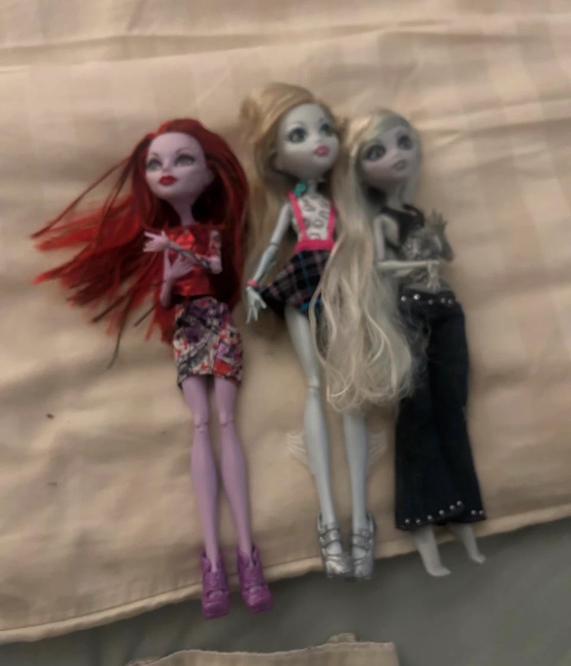 Set of 3 Monster High Dolls