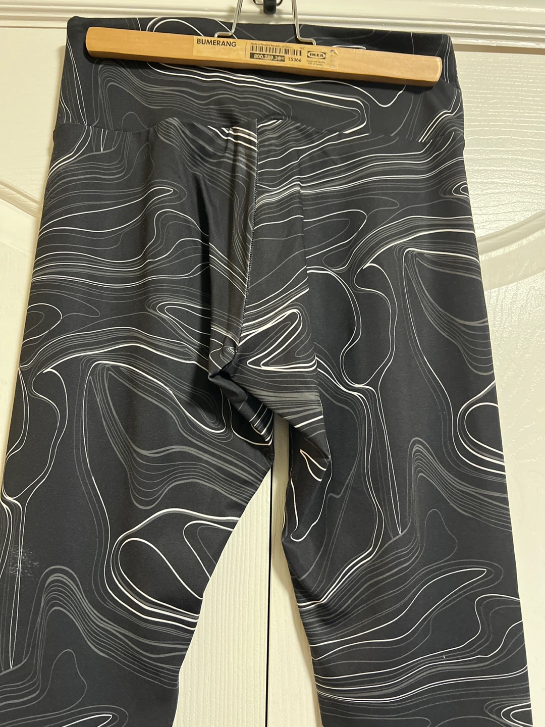 Puma Black and White Patterned Leggings - photo 4