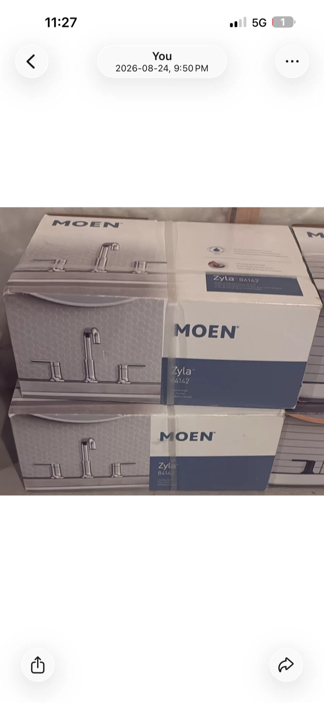 Brand New Moen Zyla 2-Handle Bathroom Faucet – 84142