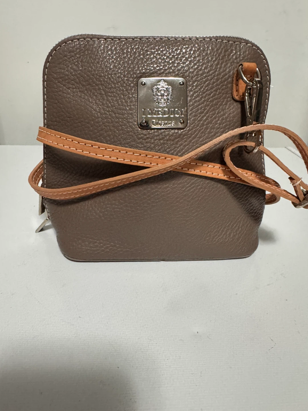 I Medici Firenze Leather Crossbody Bag