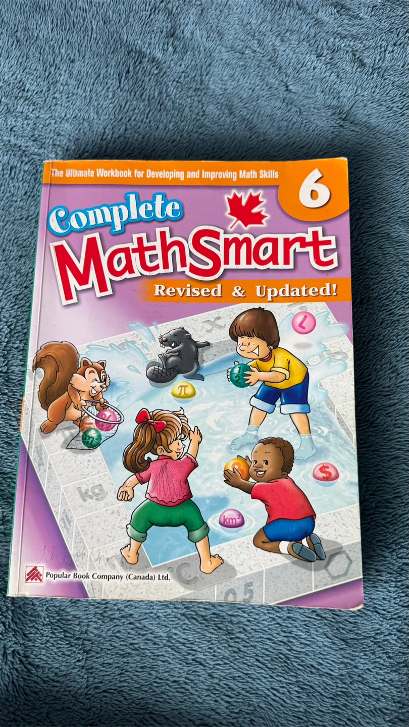Complete MathSmart Grade 6 Workbook