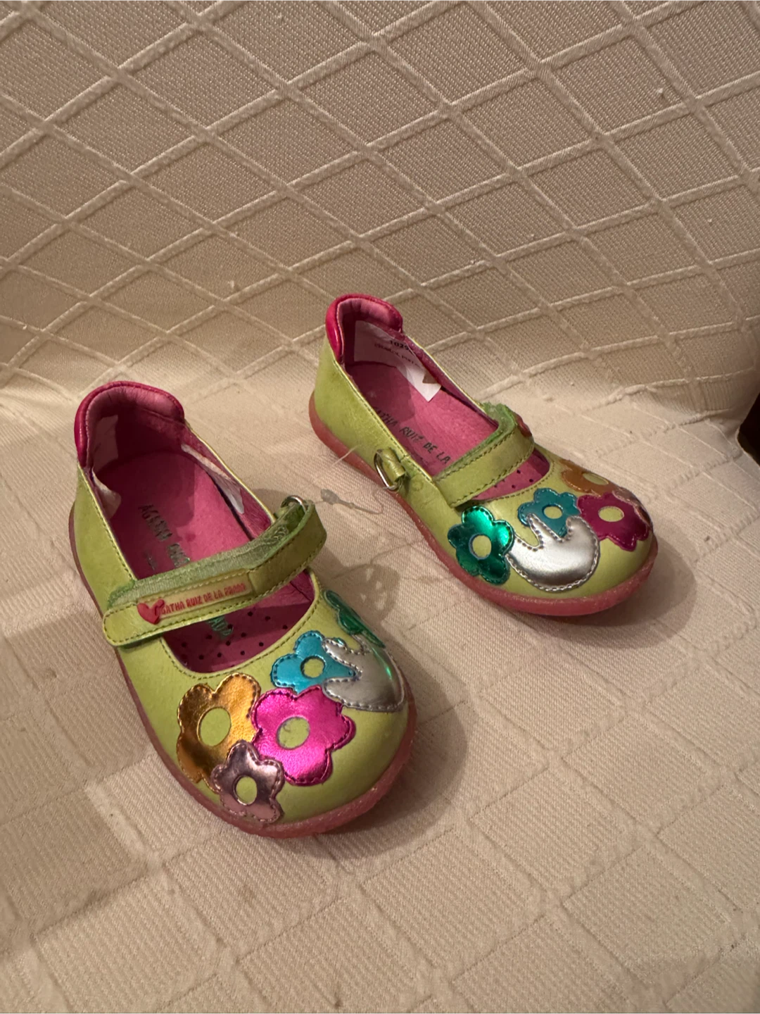 Agatha Ruiz de la Prada Girls Floral Shoes