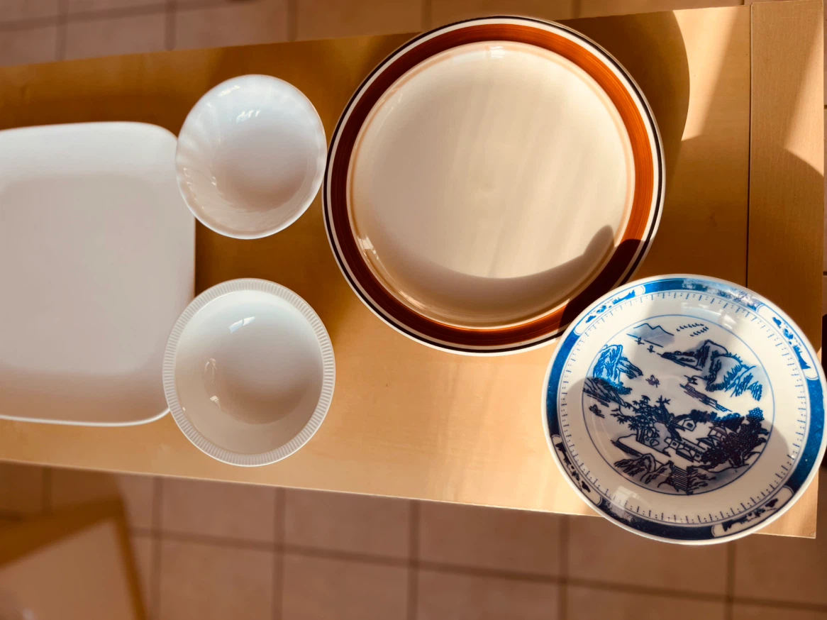 Assorted Mix of Kitchen Plates, Bowls, and Glasses - photo 2