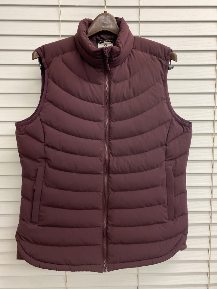Wind River Puffer Vest Maroon - L