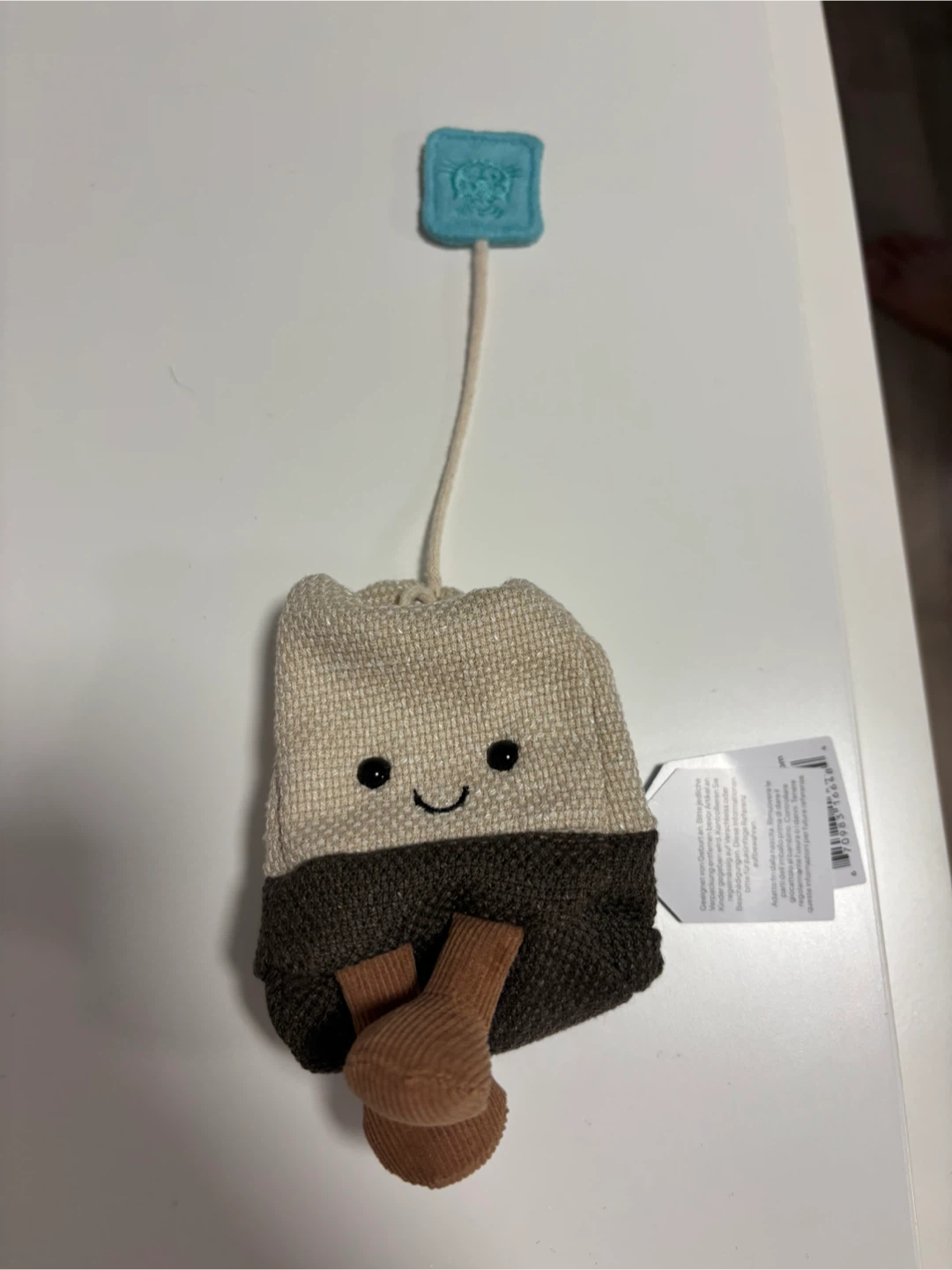 Jellycat Tea Bag Plush brand new with tag
