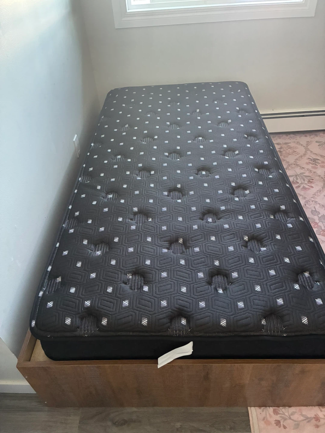 Single Mattress with Storage Bed Frame