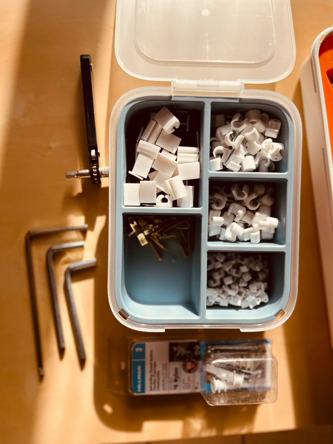 IKEA Tool Set with Assorted Fasteners and Command Strips - photo 5