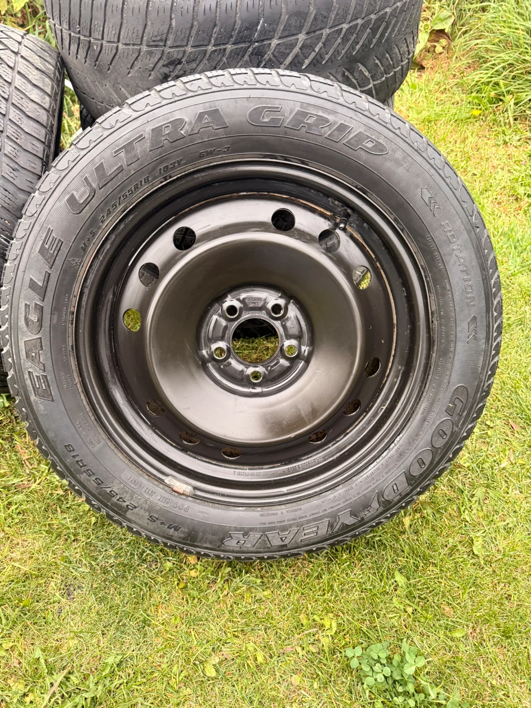 4 Goodyear Eagle Ultra Grip Tires with Rims