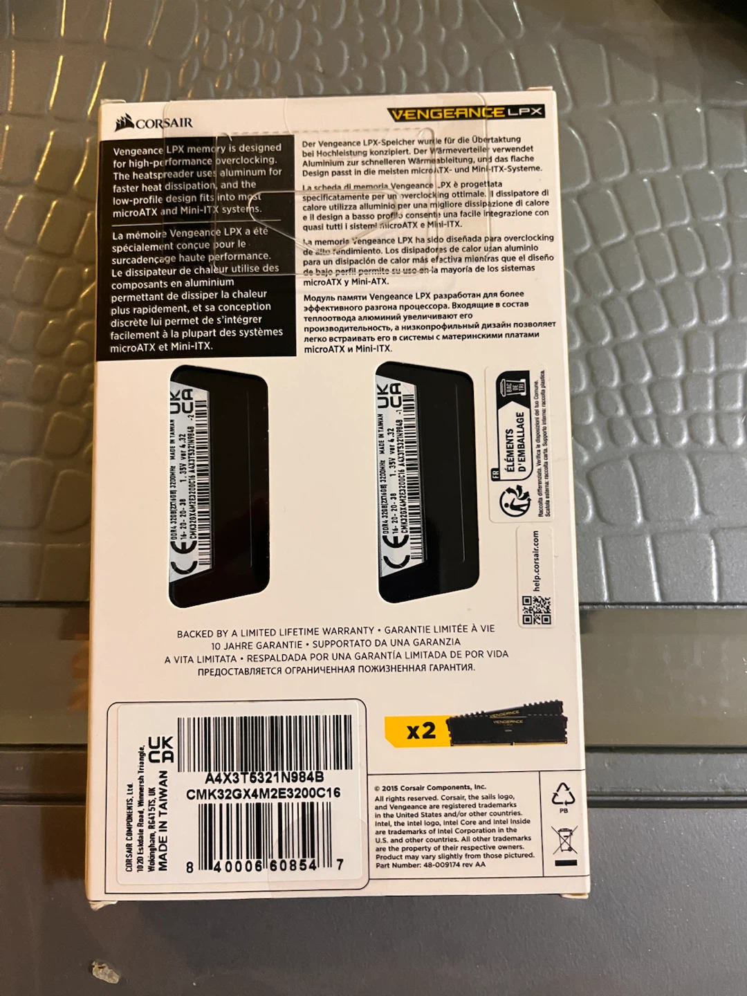 Corsair Vengeance LPX 32GB (2x16GB) DDR4 3200MHz Memory - photo 2