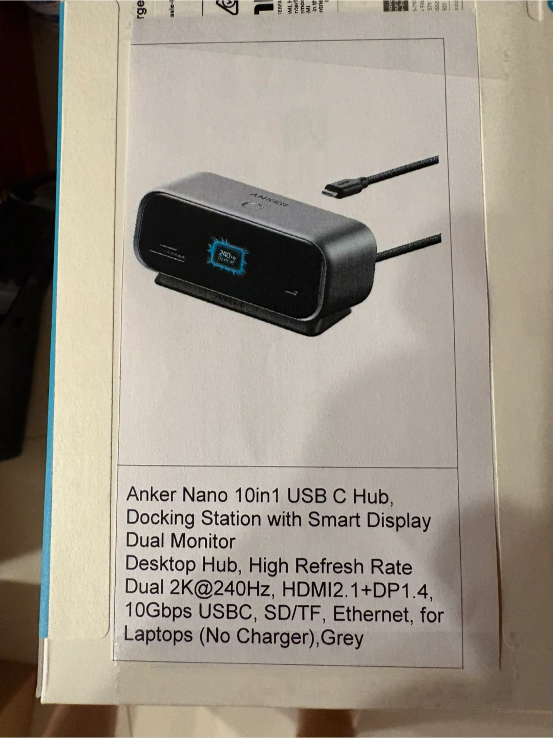 Anker Nano 10-in-1 USB-C Docking Station