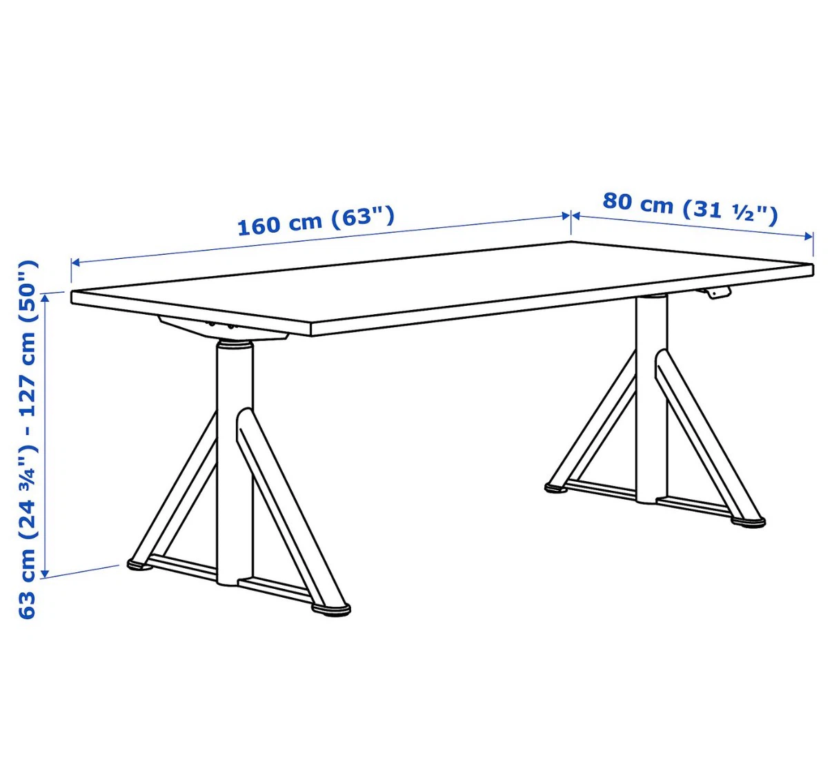 IKEA IDÅSEN Motorized Standing Desk - photo 5