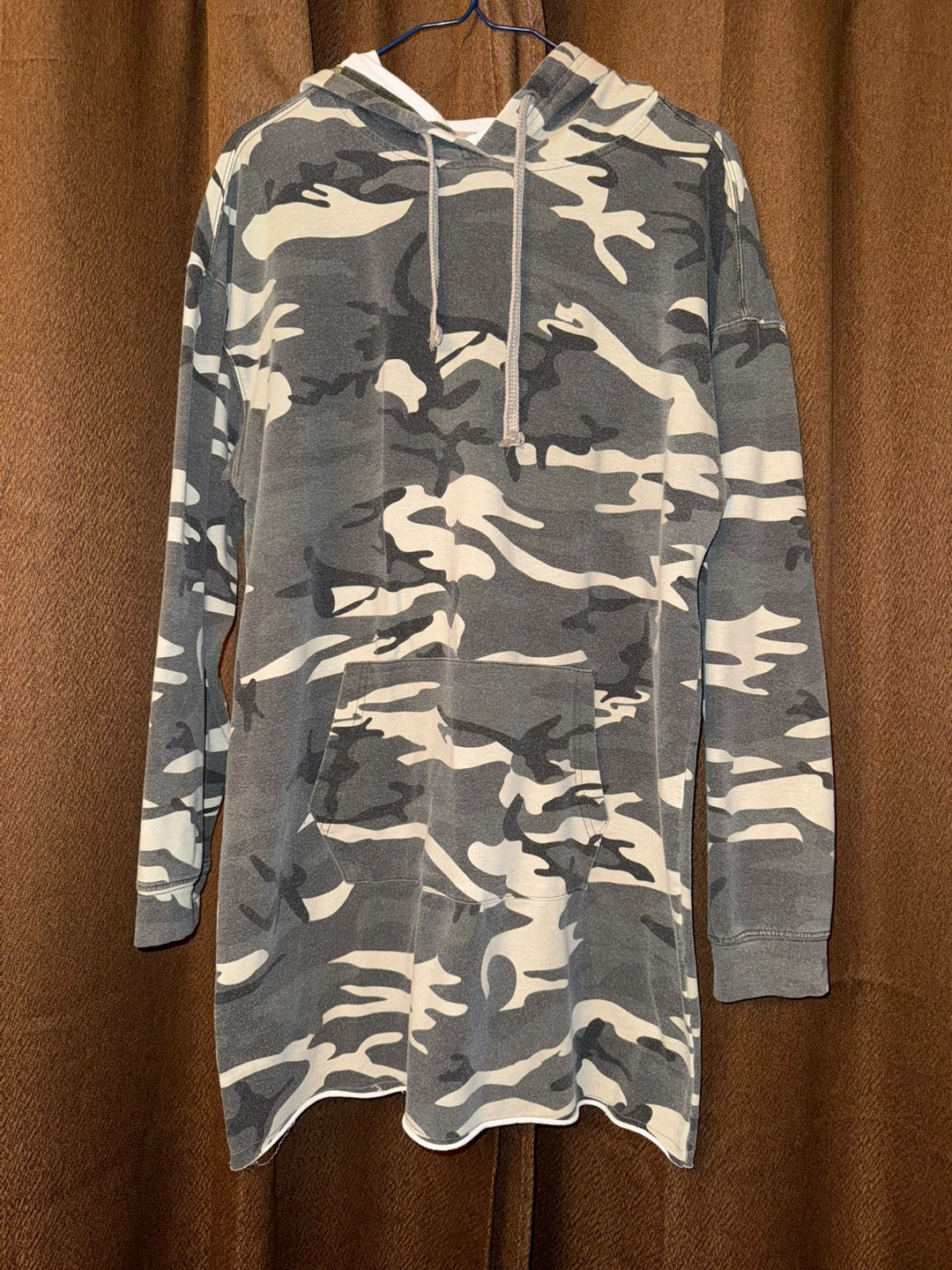 Bluenotes Camo Print Hoodie