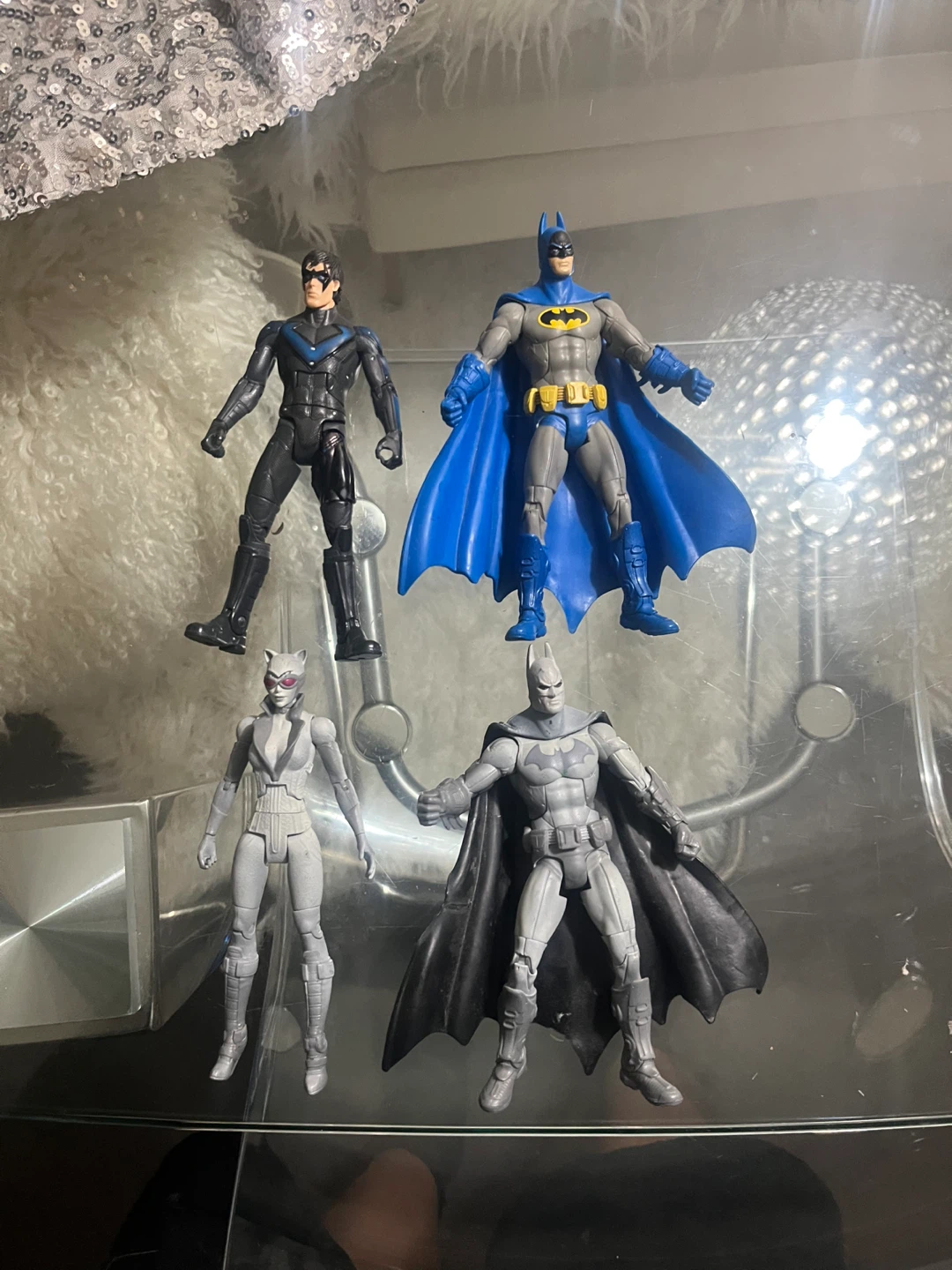 Set of 4 DC Comics Arkham city Action Figures 10$ each