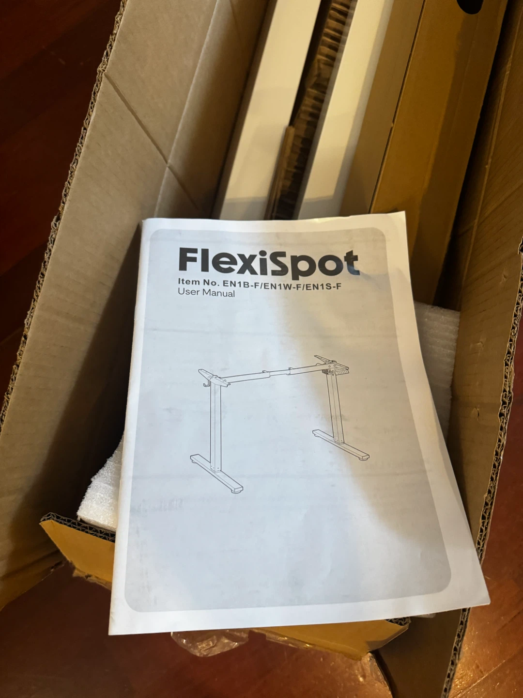 FlexiSpot Adjustable Standing Desk Frame EN1W-F-CA - photo 4