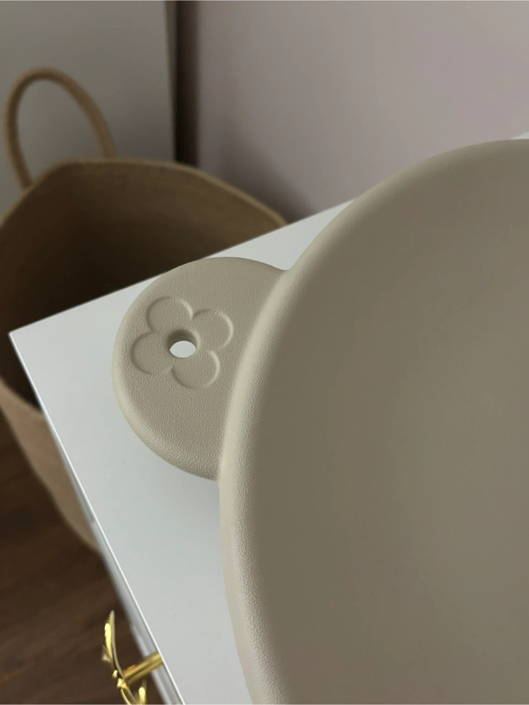 Fleufab baby changing pad in beige - photo 3