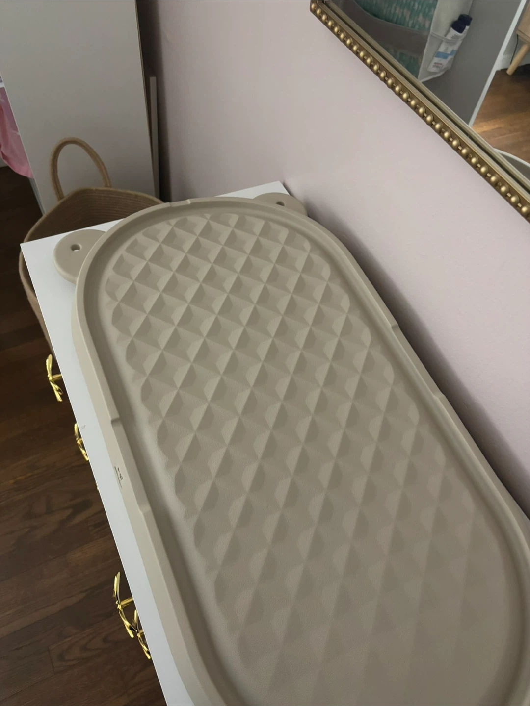 Fleufab baby changing pad in beige - photo 5