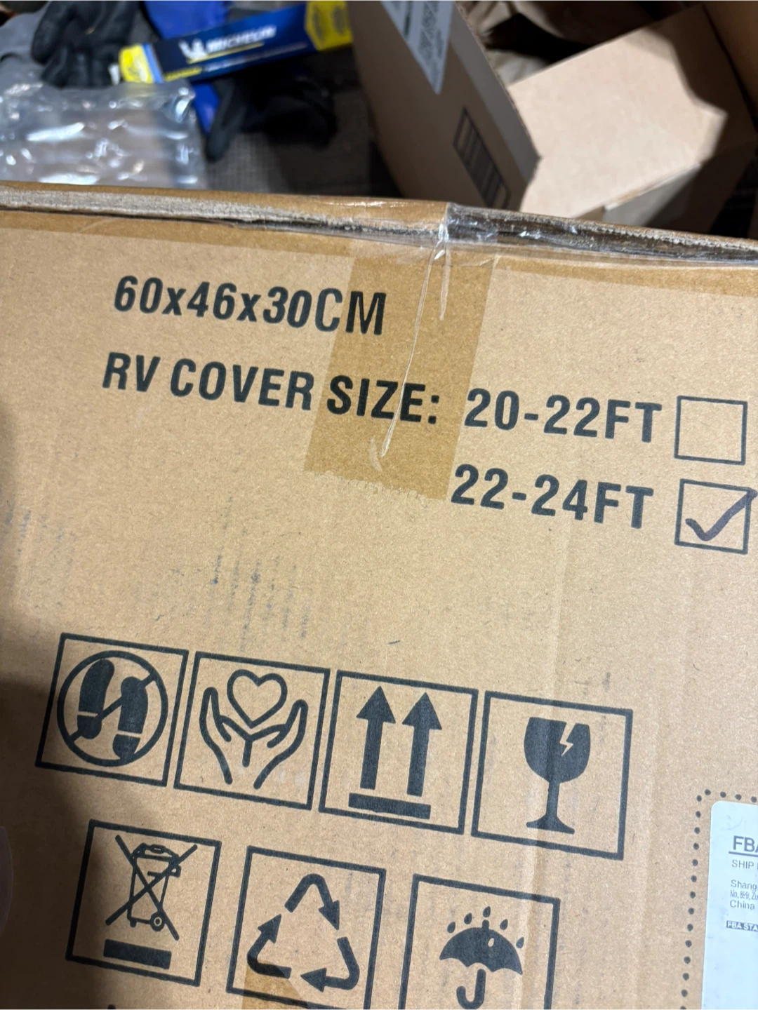 RV Cover for 22-24ft Travel Trailers - photo 2