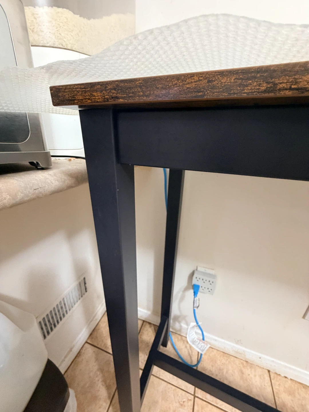 Rustic Industrial Console Table