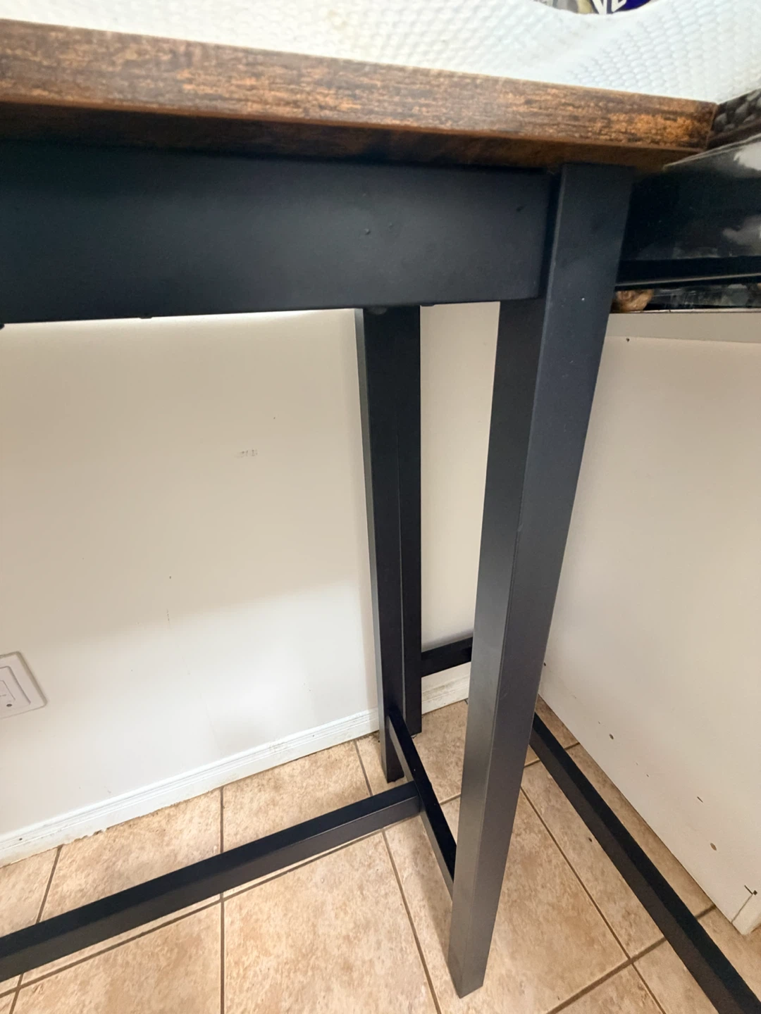 Rustic Industrial Console Table - photo 2