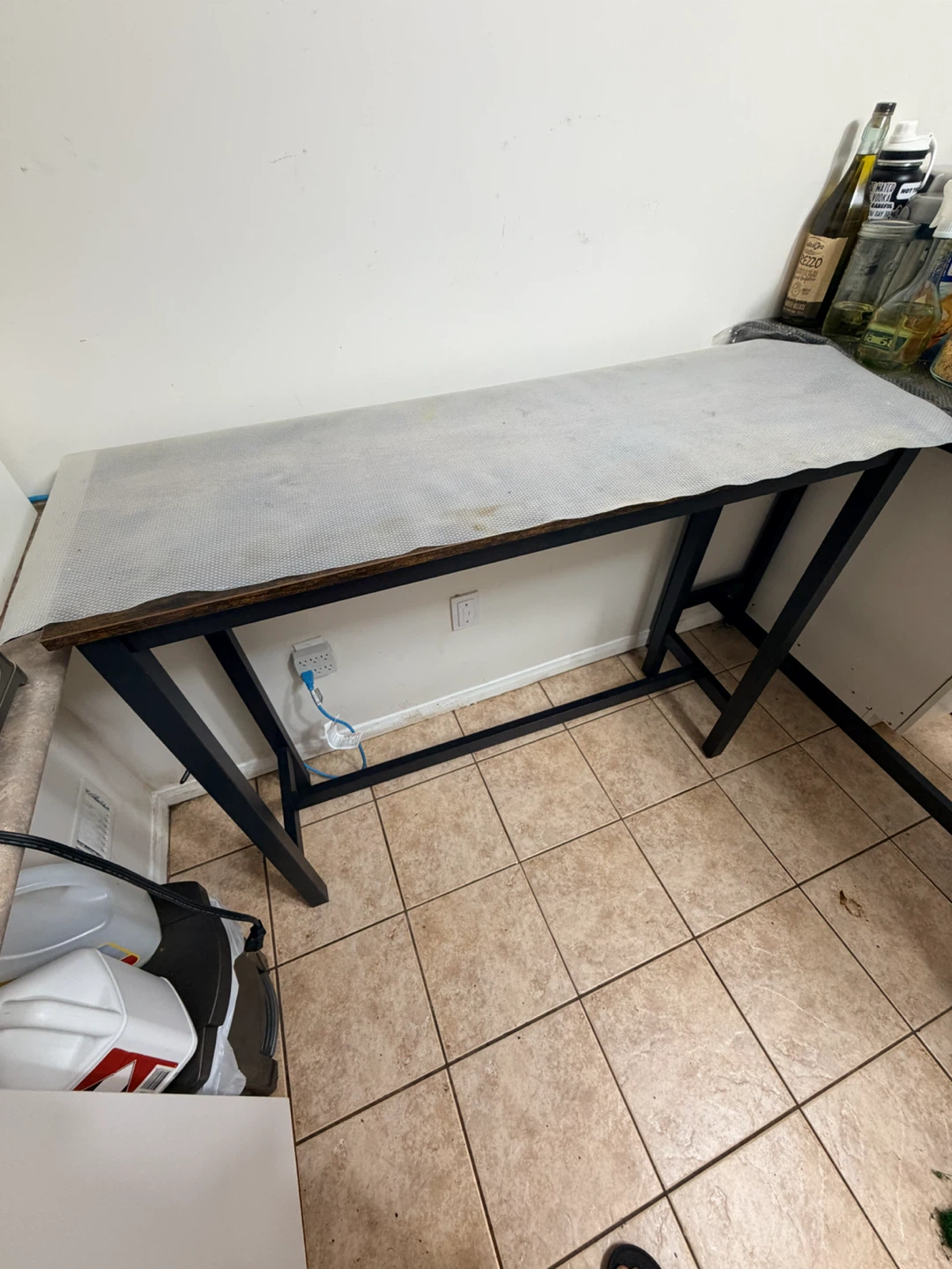 Rustic Industrial Console Table - photo 4