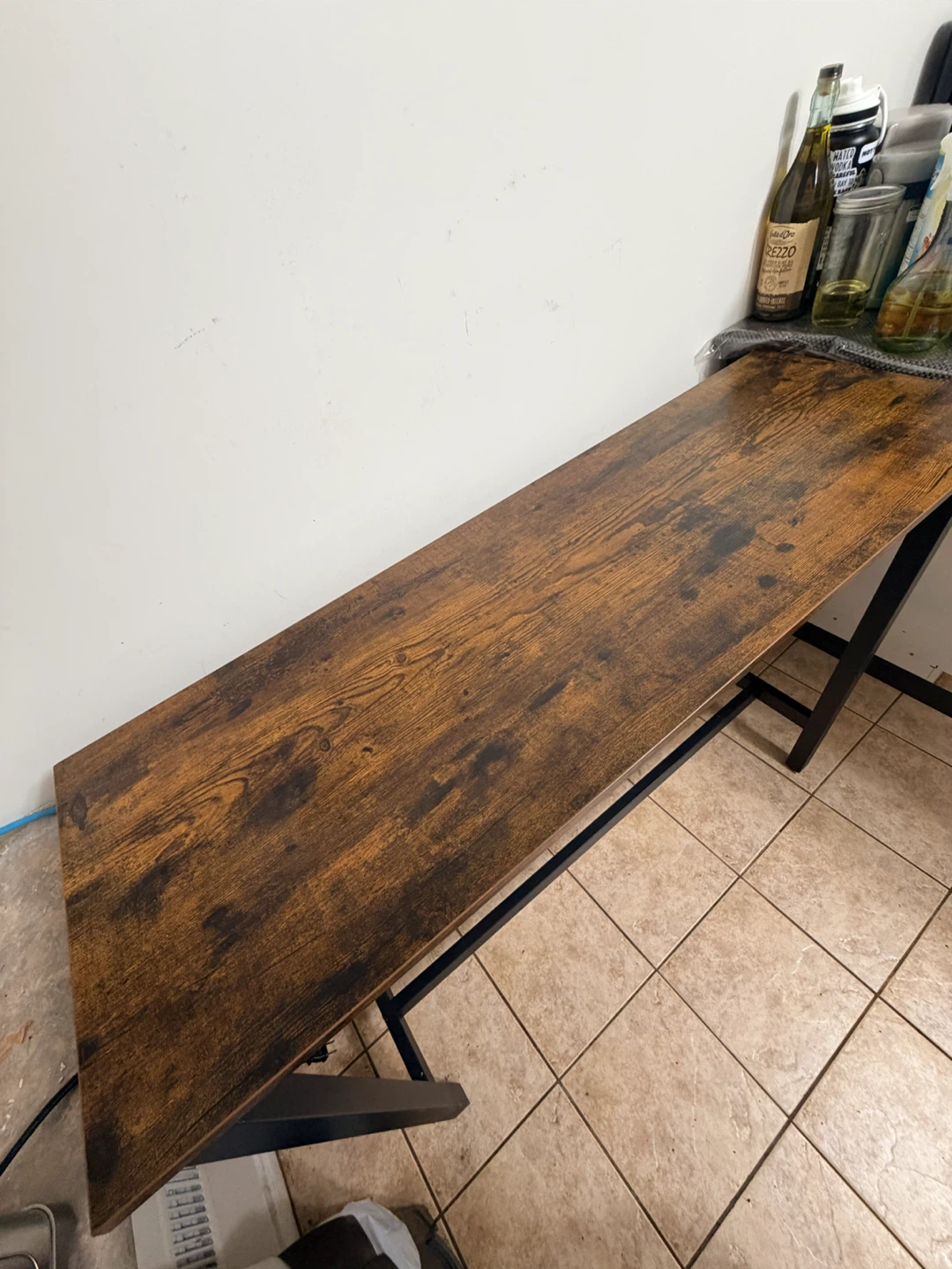 Rustic Industrial Console Table - photo 5