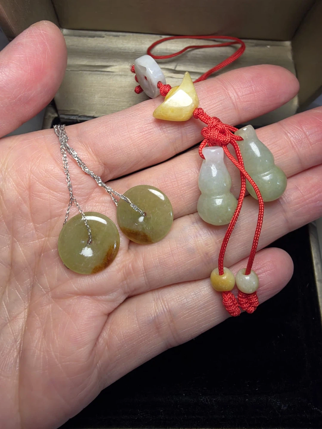 Collection of Natural Jade Pendants and Jewelry - photo 3