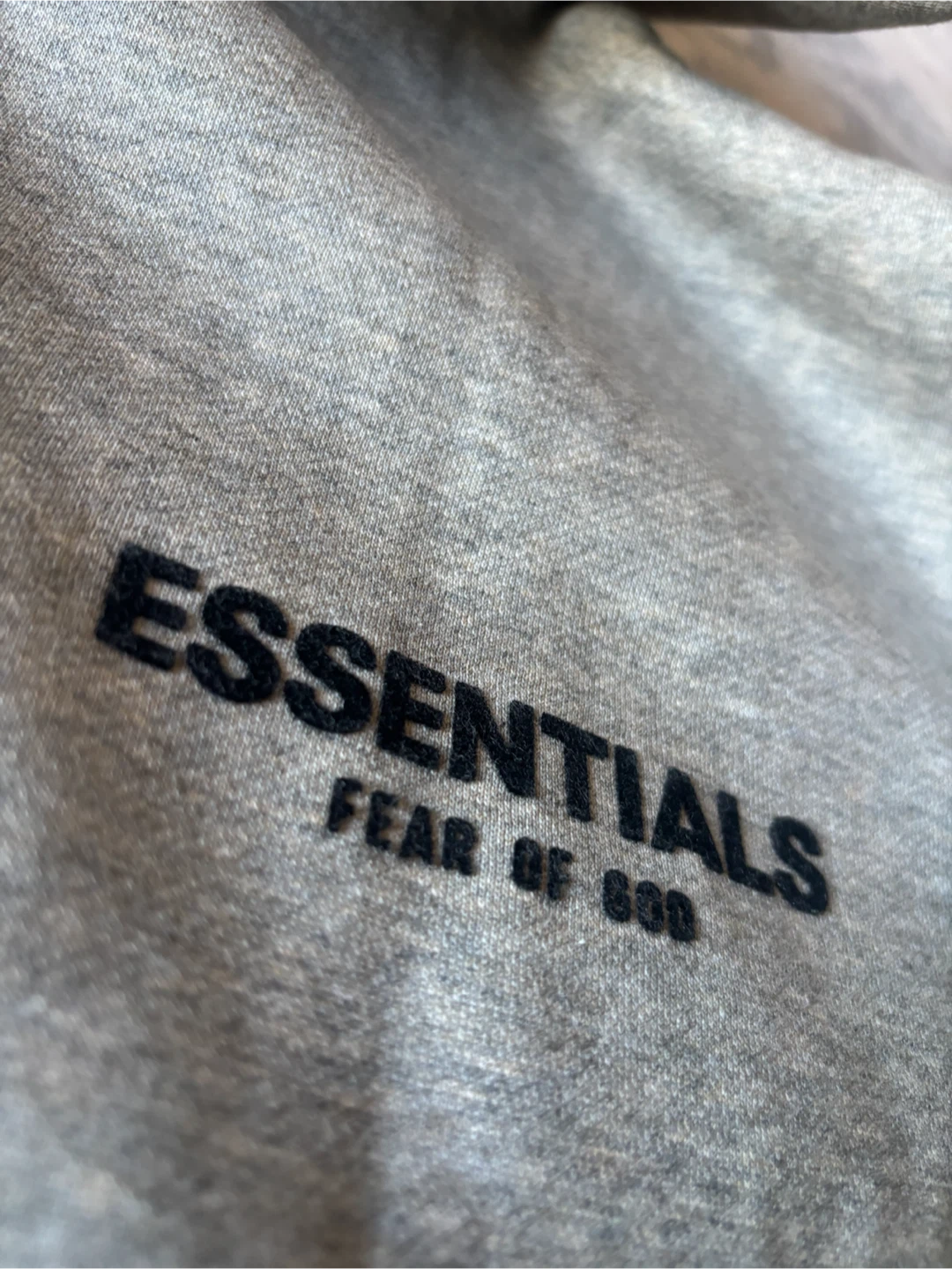 Essentials Fear of God Grey Hoodie - Size M - photo 2