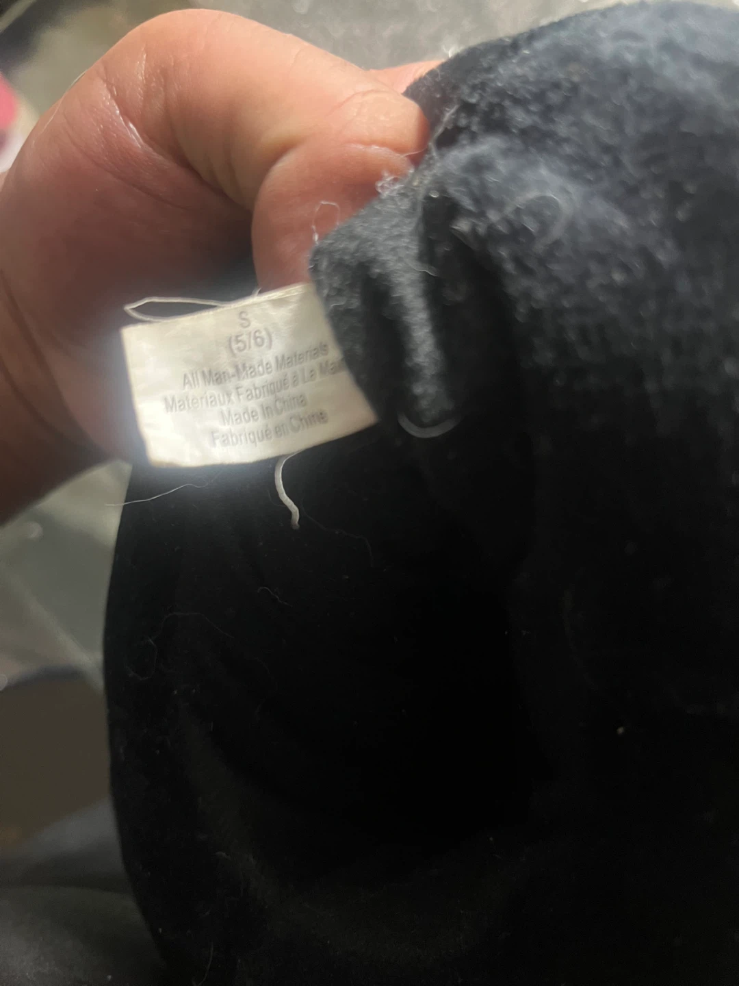 Batman slippers, size small - photo 3