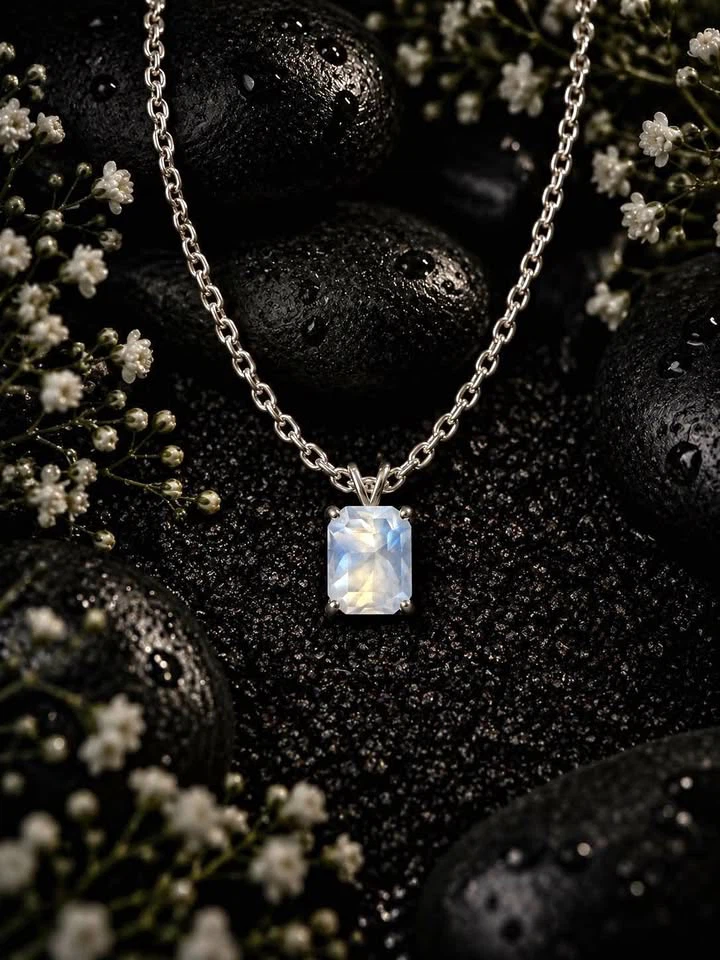Moonstone Pendant Necklace