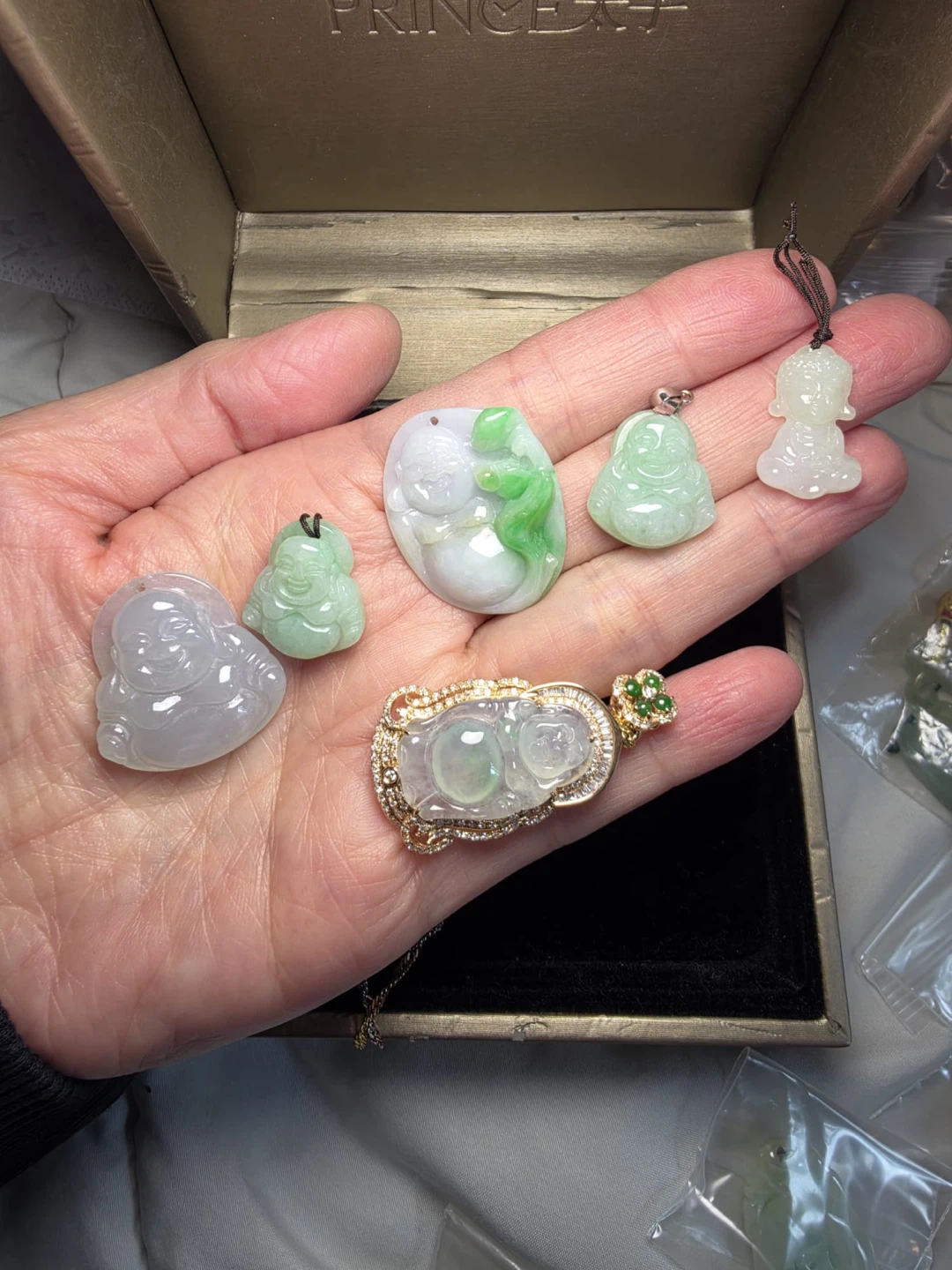 Collection of Natural Jade Pendants and Jewelry