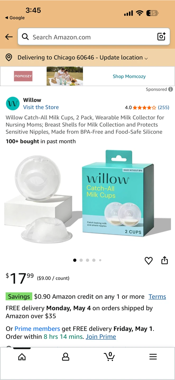 Willow Catch-All Milk Cups 2 Pack - photo 2
