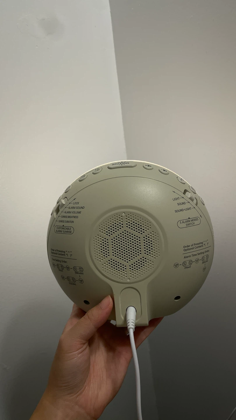 Sunrise Alarm Clock/Speaker/Lamp - photo 3