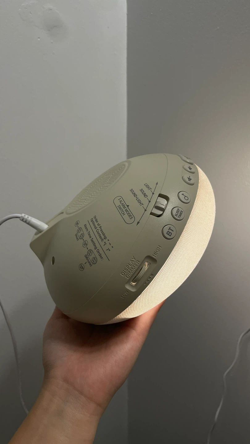 Sunrise Alarm Clock/Speaker/Lamp - photo 5