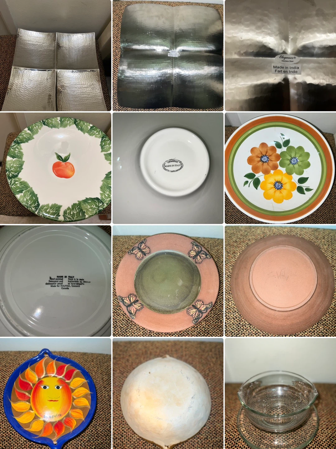 Assorted Dishes-Price of Each