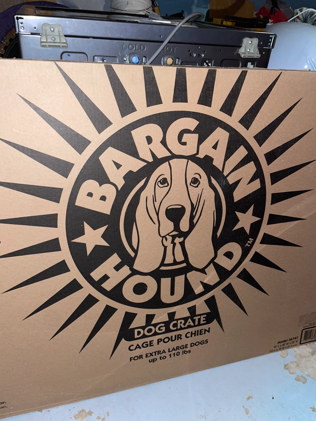 Bargain Hound Extra Large Dog Crate Model 36747 - photo 2