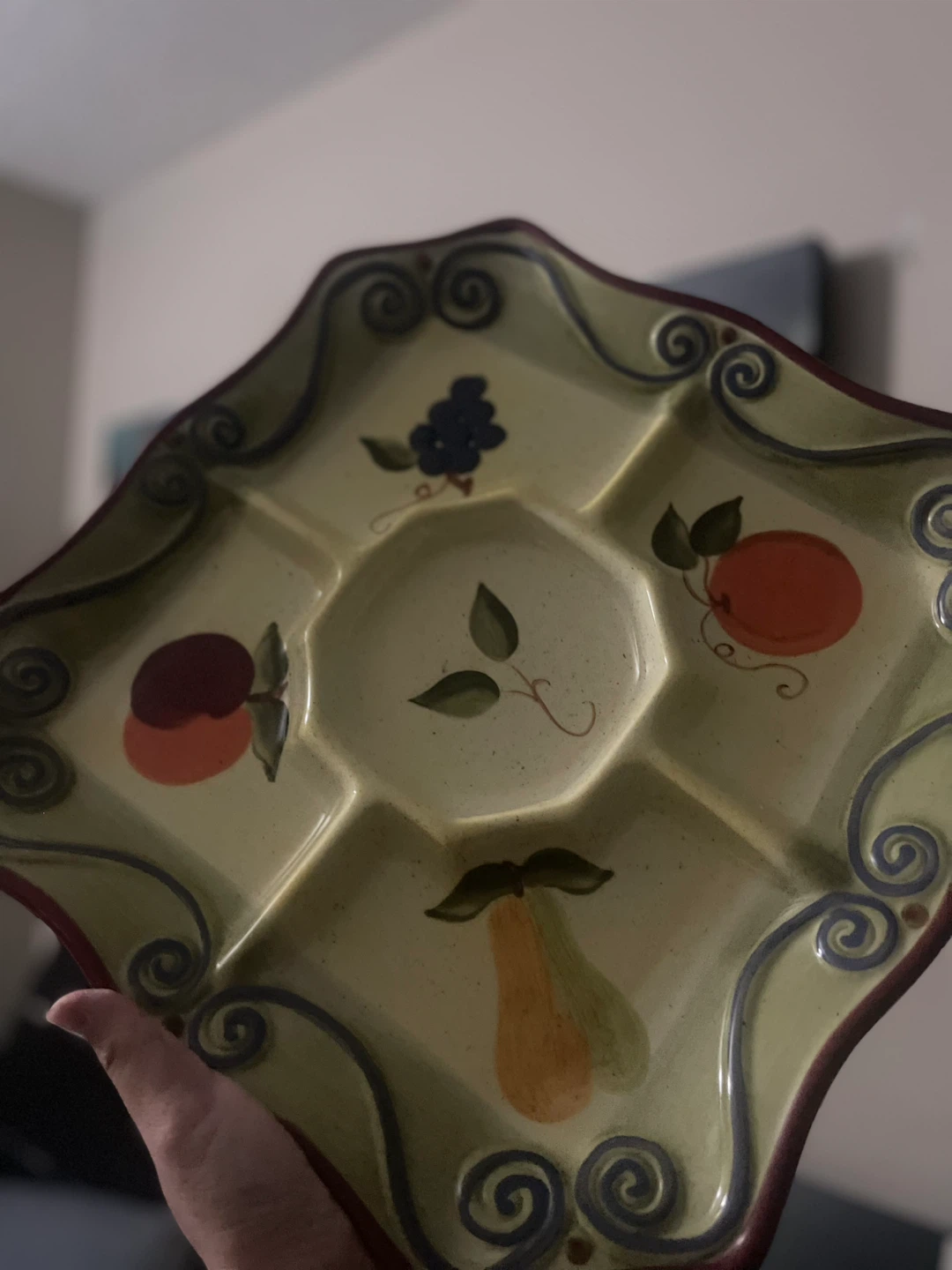 Medici Fruit Divided Serving Platter - 13 inches - photo 4