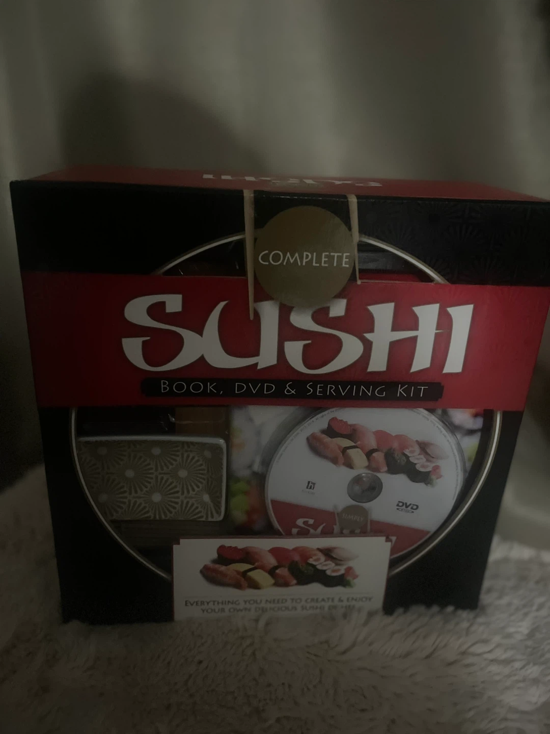 New Hinkler Complete Sushi Book, DVD & Serving Kit - photo 2
