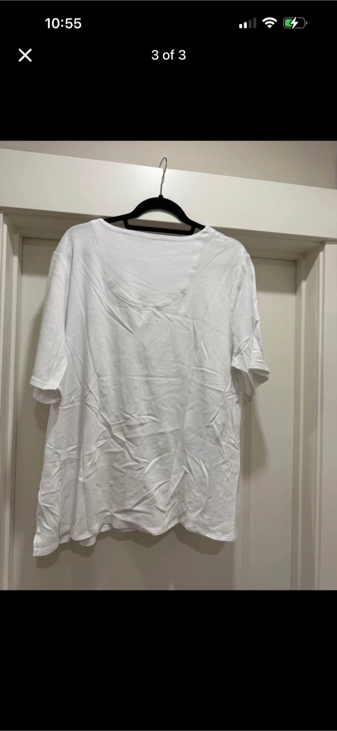 Croft & Barrow White T-Shirt - photo 3