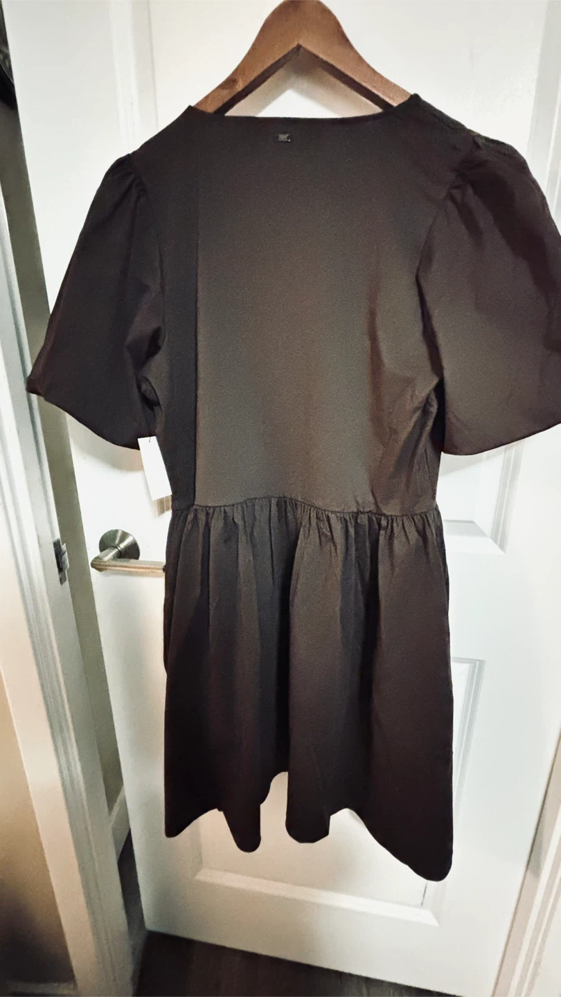 Mexx Brown Bow Detail Dress - photo 4