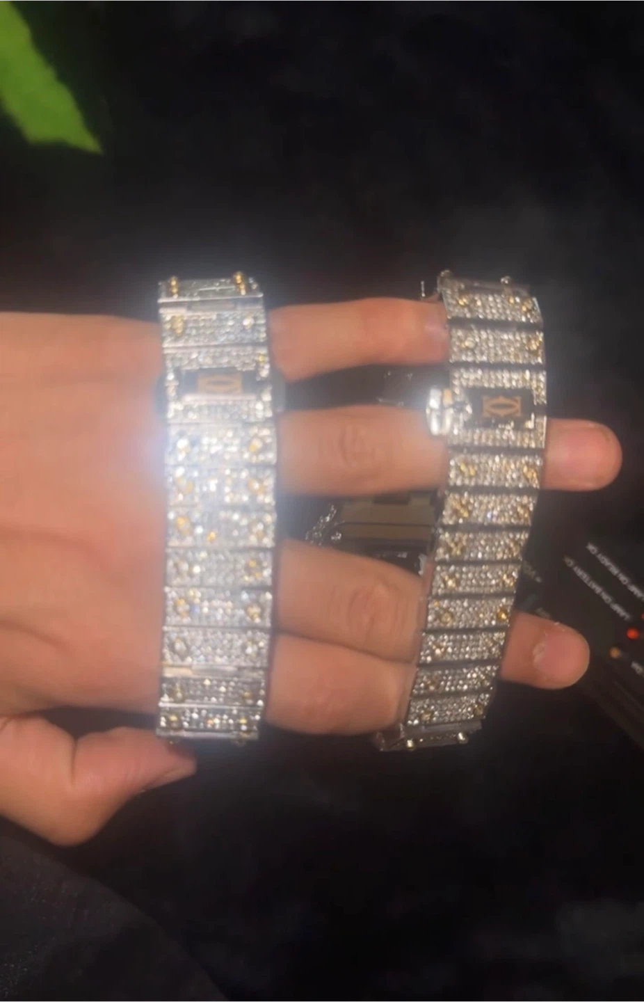 Two Iced Out Luxury Style cartier moissnite - photo 2