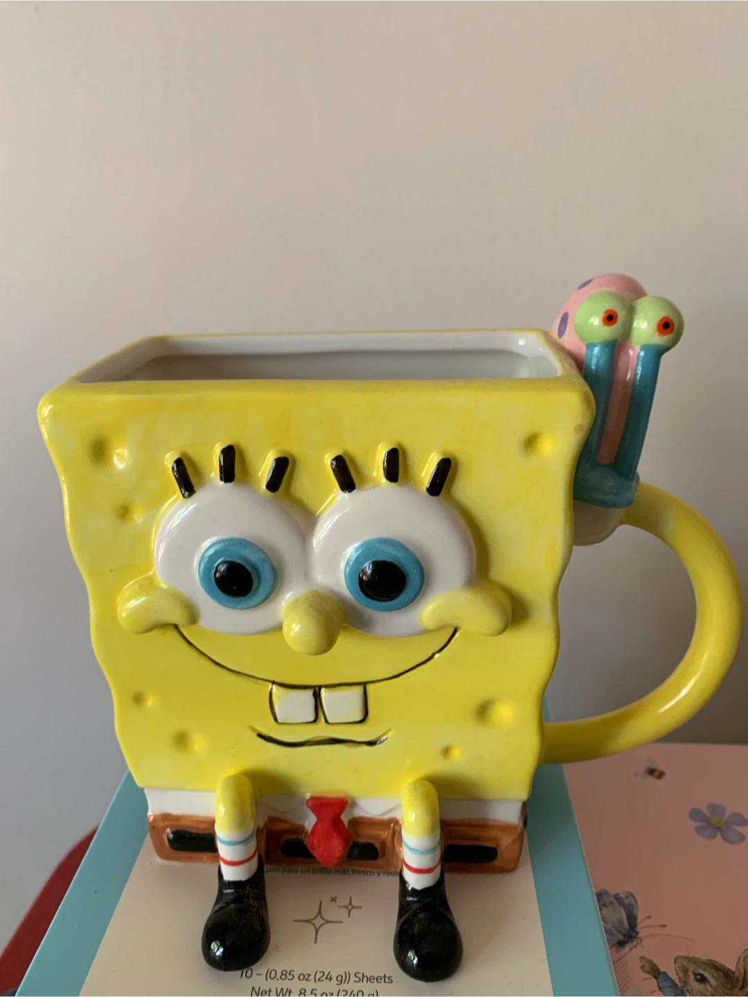 SpongeBob SquarePants Ceramic Mug with Gary