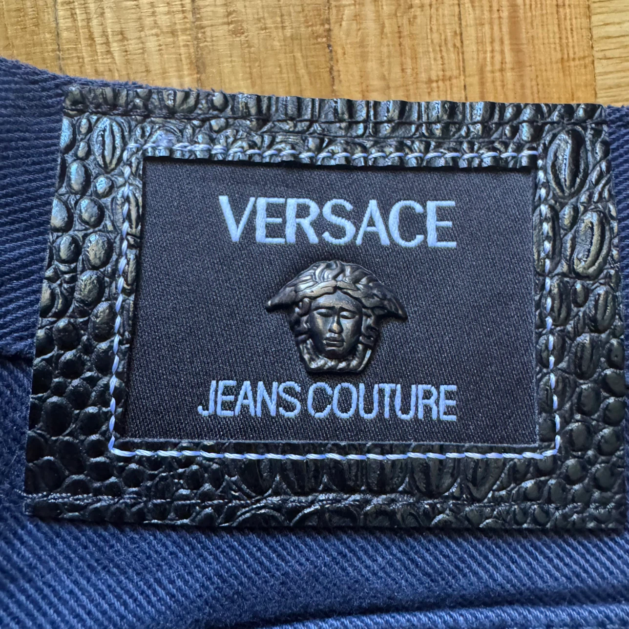 Versace Jeans Couture Navy Denim Jeans - photo 2