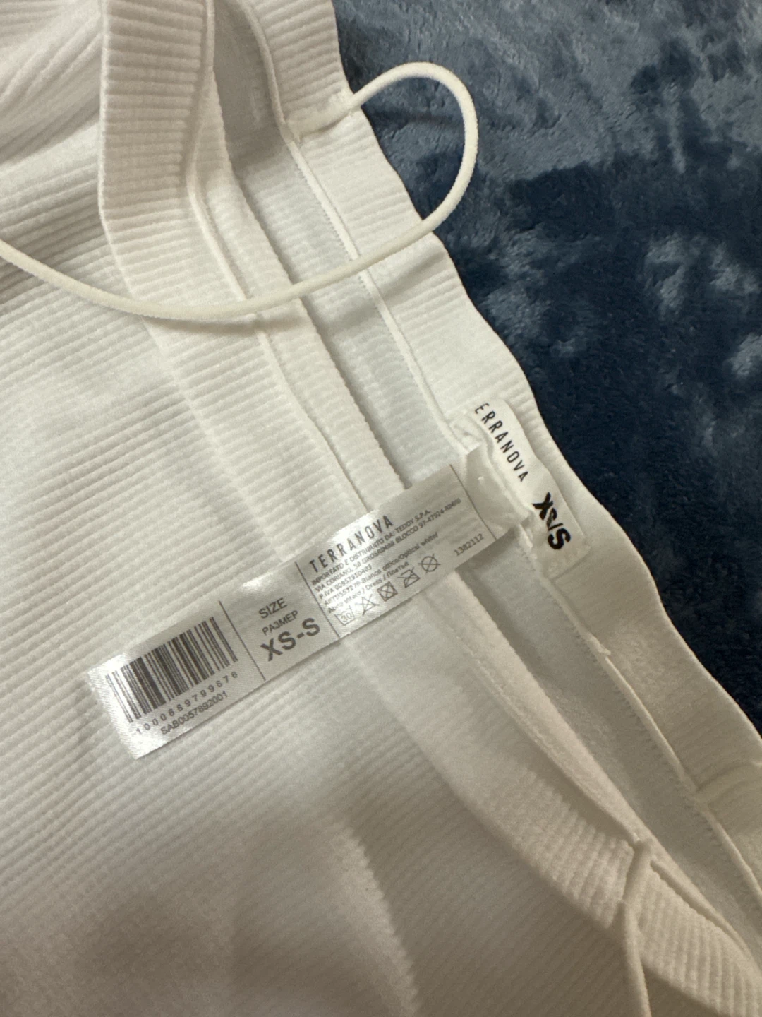 Tight white mini dress from Terranova - photo 2