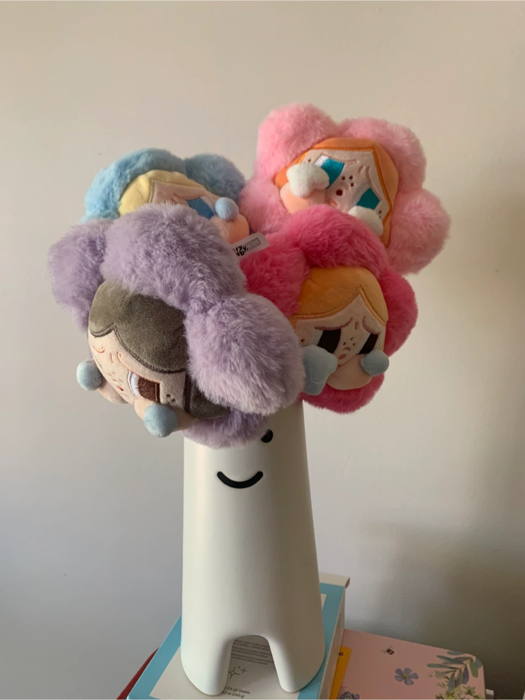 Crybaby Plush Flower Bouquet with Vase