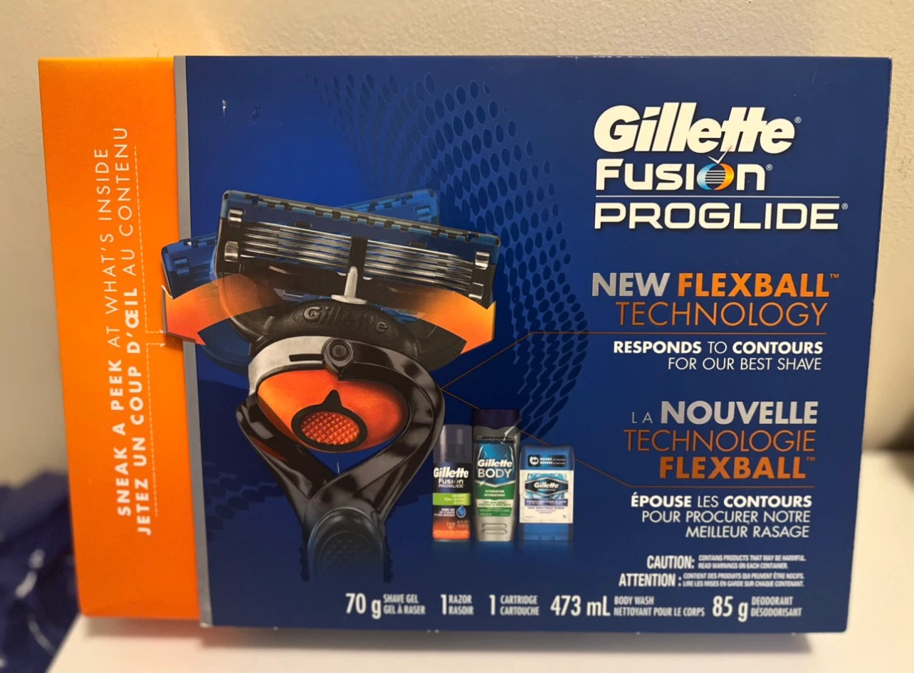 New-Gillette Fusion ProGlide Gift Set