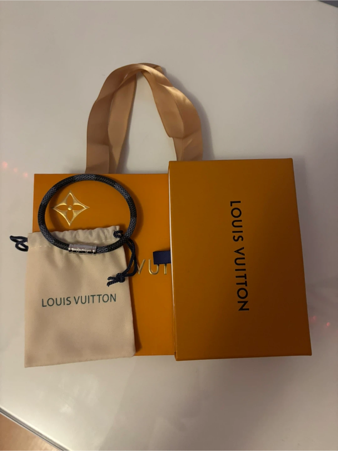 Louis Vuitton Damier Graphite Bracelet